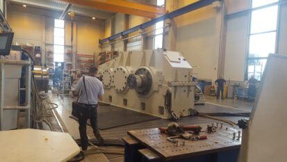 Mühlenantrieb MS320F31_Kundenabnahme_2