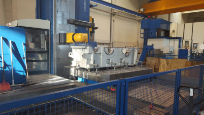 Bearbeitung Getriebegehäuse