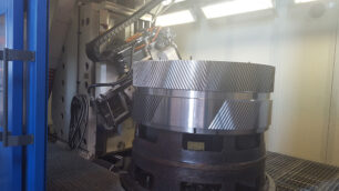 Verzahnung Stirnrad-Doppelschräg